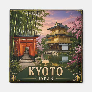 🧲 Kyoto Japan Vacation Memory To Treasure 🧲 Magnet
