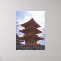 Kyoto, Japan's Kiyomizu-Dera on a