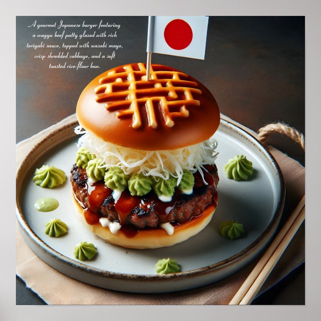 Kyoto Kitchen Burger Sensation Poster (Front)