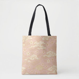 Kyoto Mist – Japanese Elegance Tote Bag