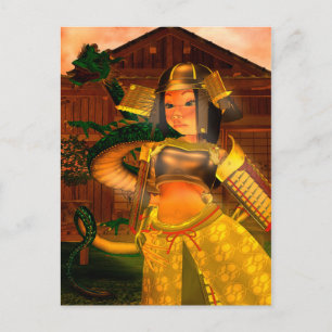 Kyoto Oriental Fantasy Art Postcard