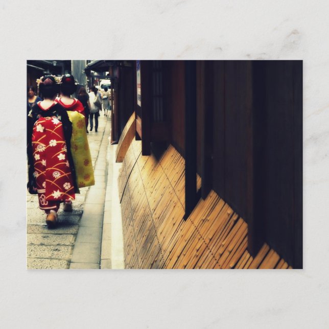 Kyoto Series: Maiko-san Postcard (Front)