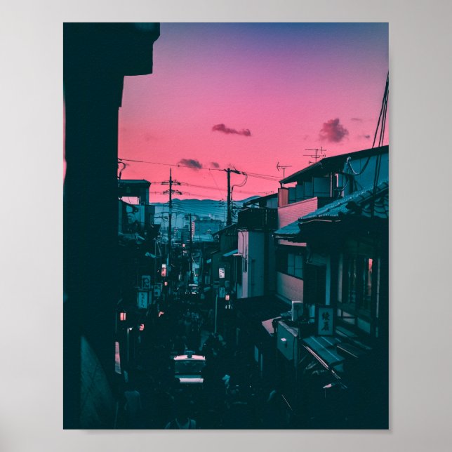 Kyoto Sunset  Poster (Front)
