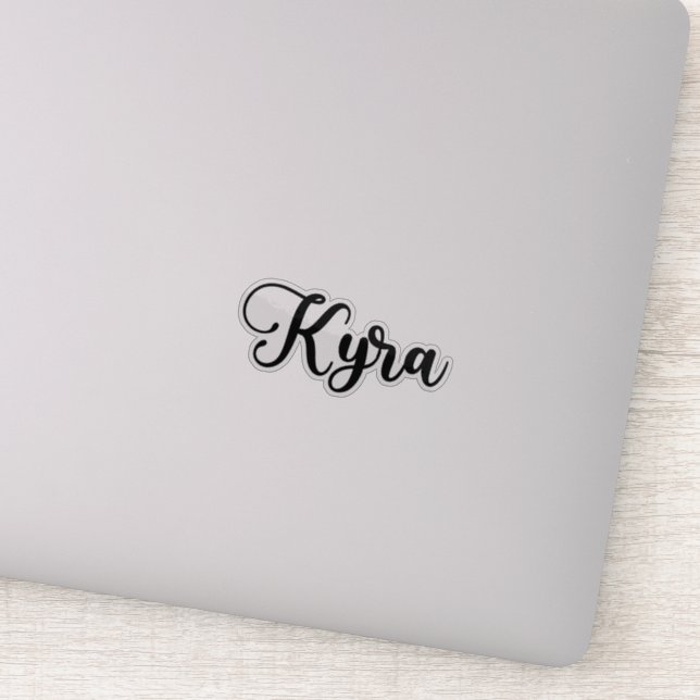 Kyra Name - Handwritten Calligraphy (Detail)