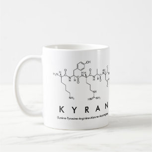 Kyran peptide name mug