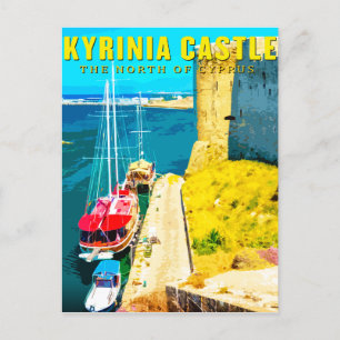 kyrenia castle - The north of cyprus  Holiday Postcard