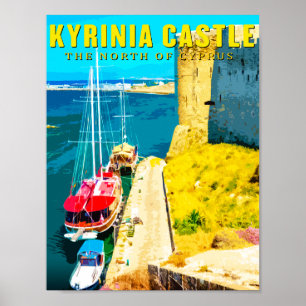 kyrenia castle - The north of cyprus  Poster