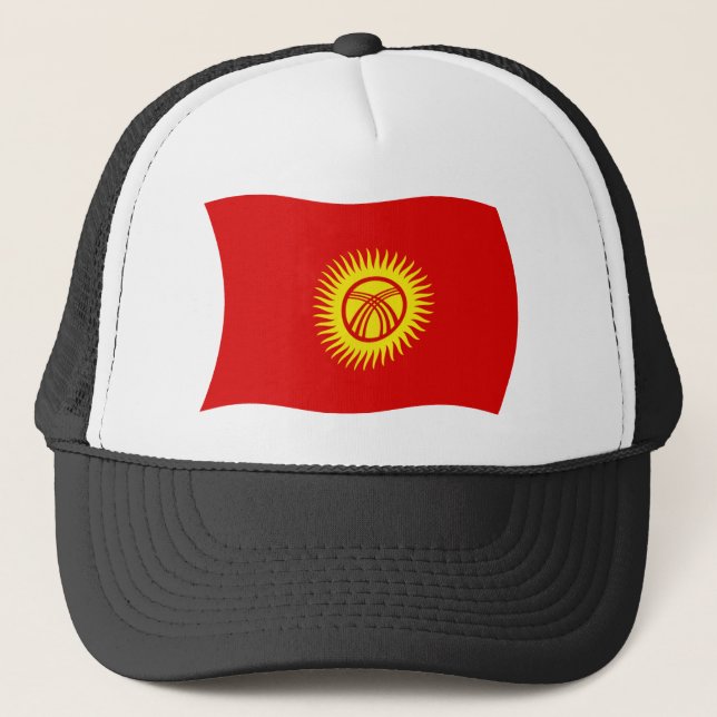 Kyrgyz Republic Flag Hat (Front)