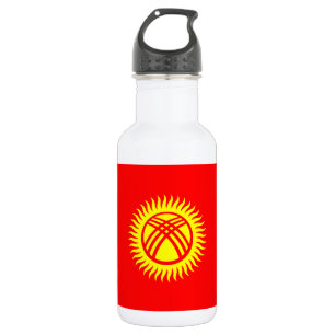 Kyrgyzstan Flag 532 Ml Water Bottle