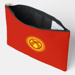 Kyrgyzstan flag accessory pouch