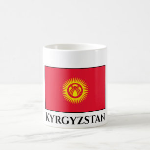 Kyrgyzstan Flag Coffee Mug