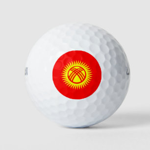 Kyrgyzstan Flag Golf Balls