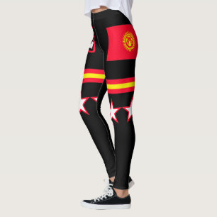 Kyrgyzstan Flag Leggings