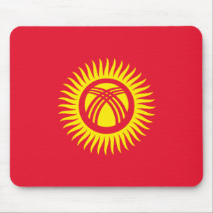 Kyrgyzstan Flag Mouse Pad