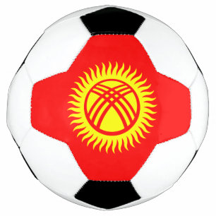 Kyrgyzstan Flag Soccer Ball
