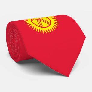 Kyrgyzstan Flag Tie