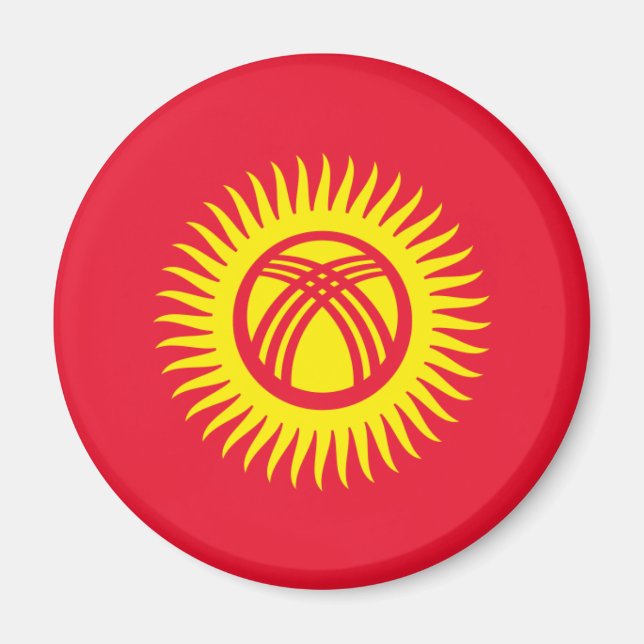 kyrgyzstan magnet (Front)