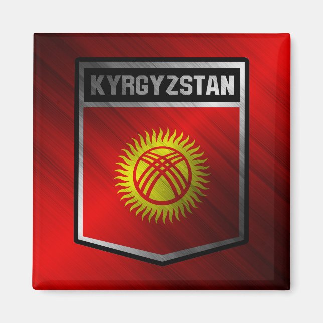 Kyrgyzstan Magnet (Front)