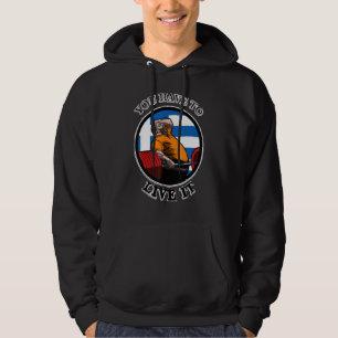 Kyriakos Grizzly You Have To Live It Greece Powerl Hoodie