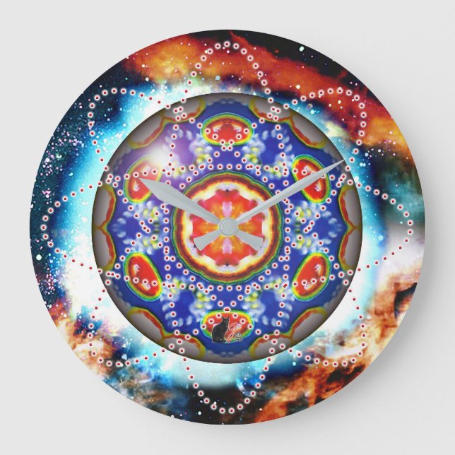 Kyron Orbz  Large Clock (Front)