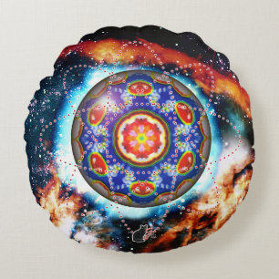 Kyron Orbz Round Cushion