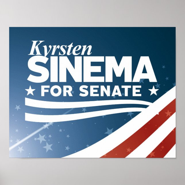Kyrsten Sinema 2018 Poster (Front)