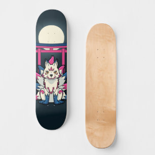 Kyubi Kitsune- Japanese Fox Yokai Skateboard