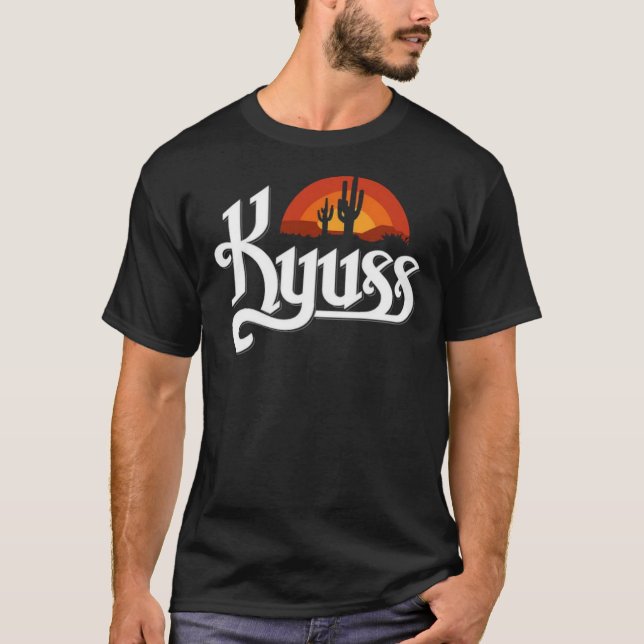 kyuss logo black Classic T-Shirt (Front)