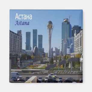 KZ - Kazakhstan - Astana - Panorama Magnet
