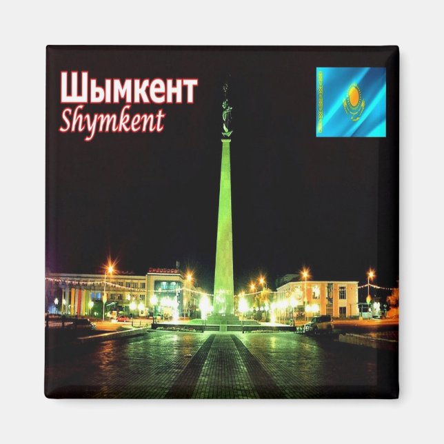 KZ - Kazakhstan - Shymkent Magnet (Front)