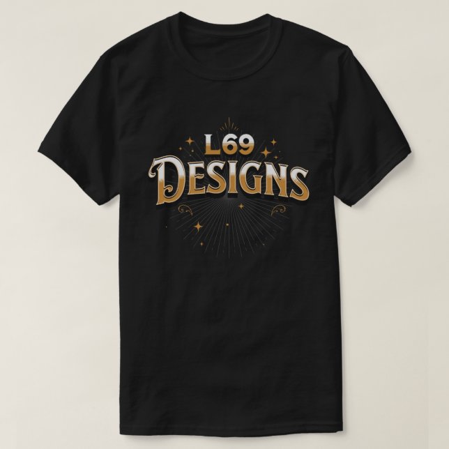  L69 DESIGNS logo                                  T-Shirt (Design Front)
