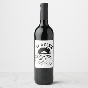 L7 Weenie Wine Label