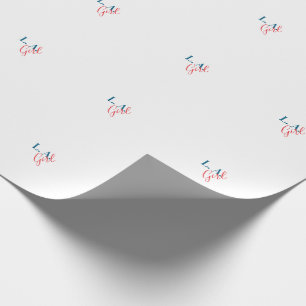 L. A. Girl Los Angeles Modern Minimalist Plain Wrapping Paper