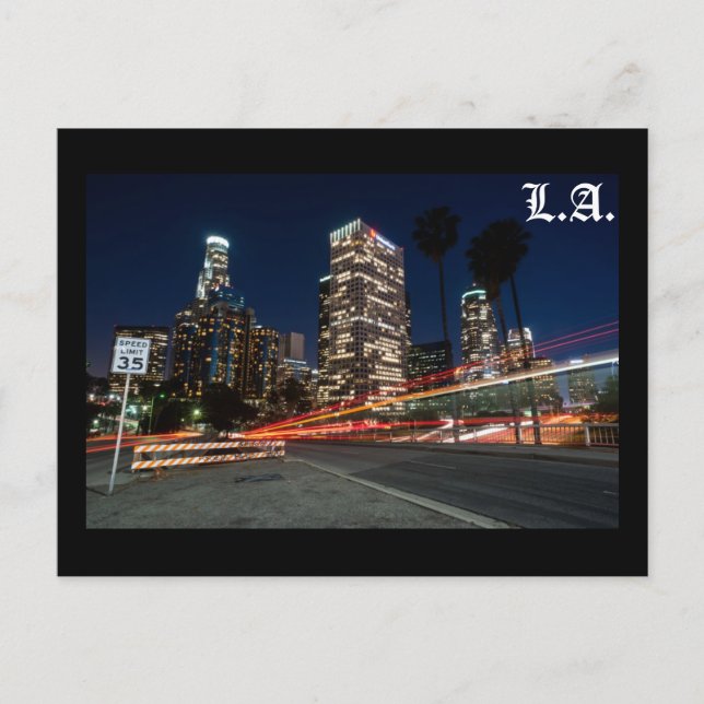 L.A. speed Postcard (Front)