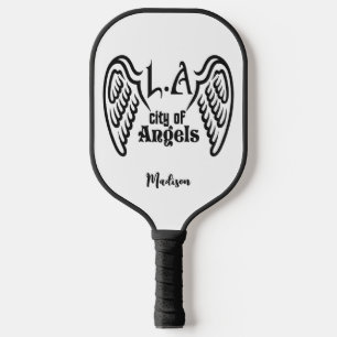 L.A. Wings custom name Pickleball Paddle