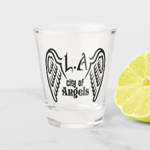 L.A. Wings shot glass