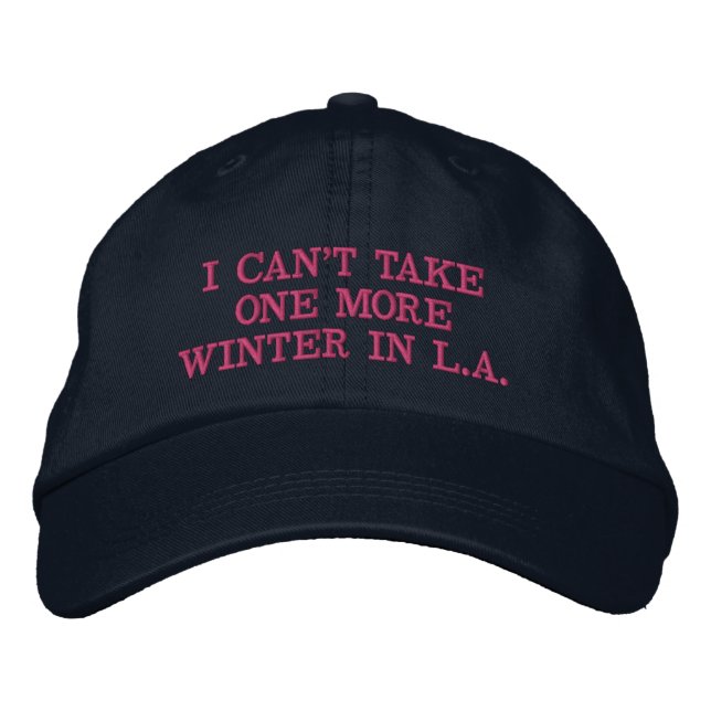 L.A. Winter Baseball Cap (Front)