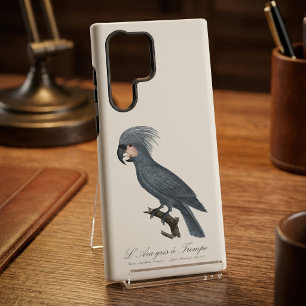 L’Ara gris à Trompe / Grey Palm Cockatoo  Samsung Galaxy Case