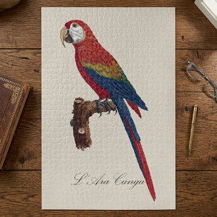 L' Ara Macao / Scarlet Macaw  Jigsaw Puzzle