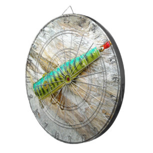 L Cooper Goo Goo Eyes Antique Fishing Lure Dartboard