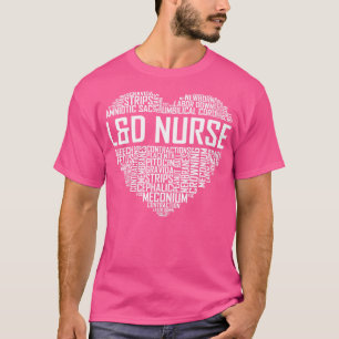 L D Nurse Heart T-Shirt