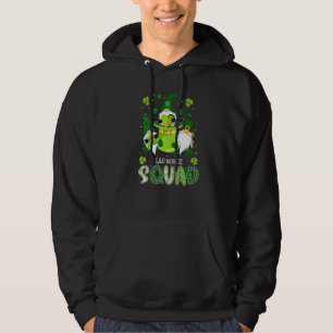 L&D Nurse Squad Nursing St Patrick Day Gnomes Iris Hoodie