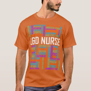 L D Nurse Words T-Shirt