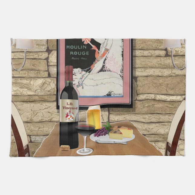 L.D. Vineyard Wine Towel (Horizontal)