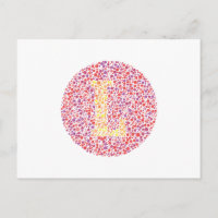 “L” Eye Test Letter