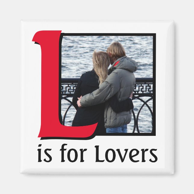 L for Lovers Magnet (Front)