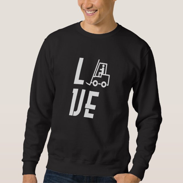 L Forklift Ve Sweatshirt (Front)
