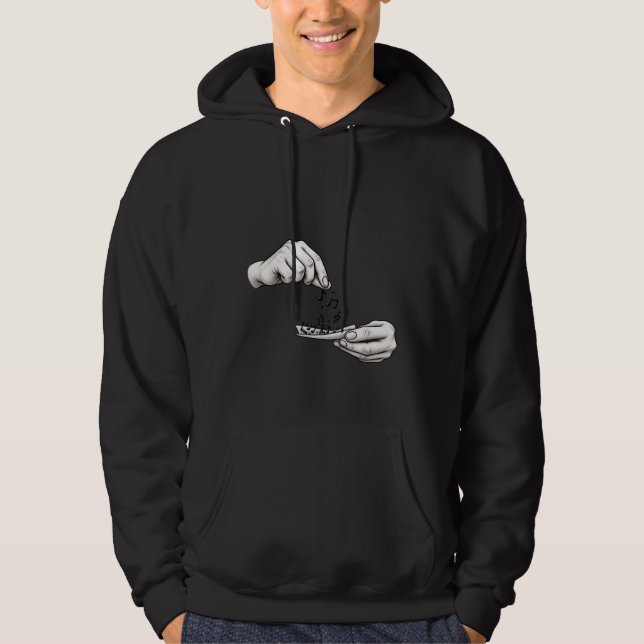 L hoodie Music in Motion 🎵 (Front)