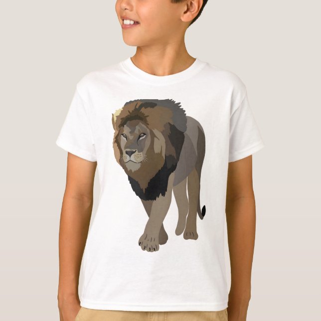 L is for Lion  T-Shirt (Front)