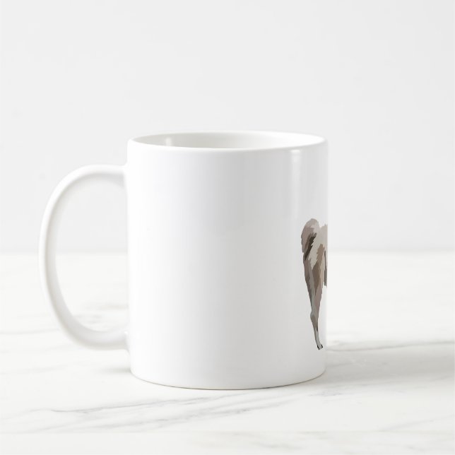 L is for Llama Coffee Mug (Left)